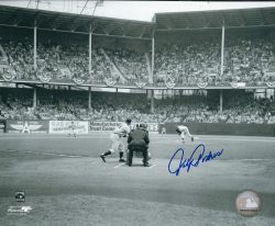 AUTOGRAPHED JOHNNY PODRES 8x10 Brooklyn Dodgers Photo