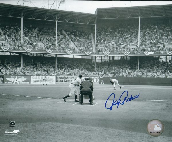 AUTOGRAPHED JOHNNY PODRES 8x10 Brooklyn Dodgers Photo