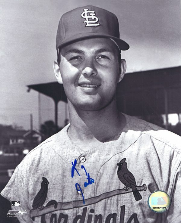 AUTOGRAPHED LARRY JASTER 8x10 St. Louis Cardinals Photo