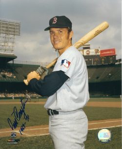 AUTOGRAPHED BILLY CONIGLIARO 8x10 Boston Red Sox Photo