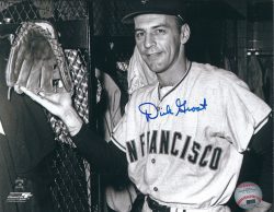 AUTOGRAPHED DICK GROAT 8x10 San Francisco Giants Photo