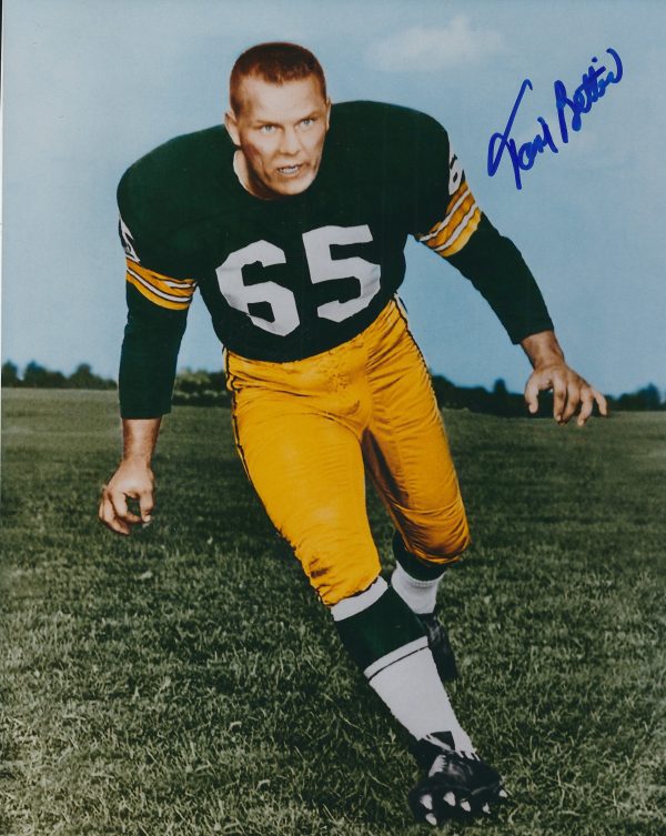AUTOGRAPHED TOM BETTIS 8X10 Green Bay Packers Photo