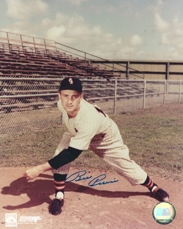 AUTOGRAPHED BILLY PIERCE 8x10 Chicago White Sox Photo