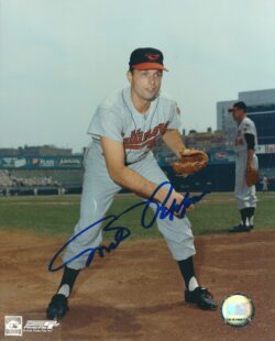 AUTOGRAPHED MILT PAPPAS 8x10 Baltimore Orioles Photo