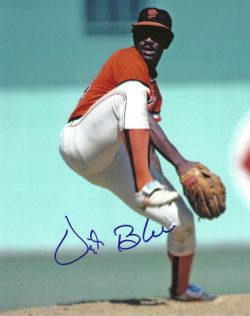 AUTOGRAPHED VIDA BLUE 8X10 San Francisco Giants Photo