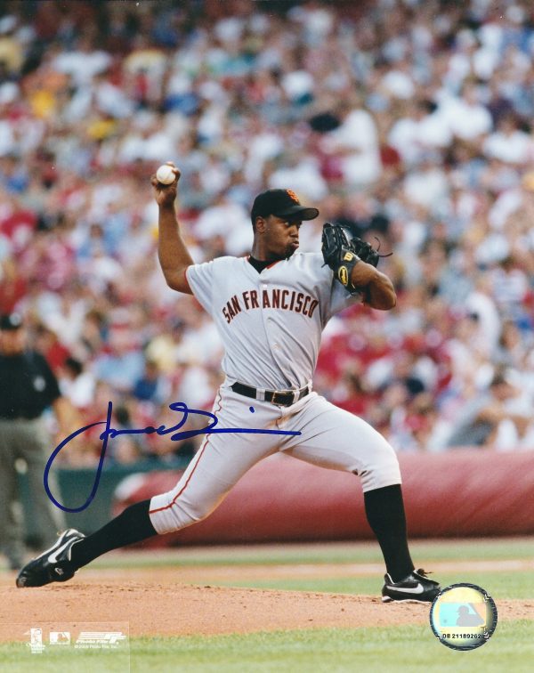 AUTOGRAPHED JEROME WILLIAMS 8x10 San Francisco Giants