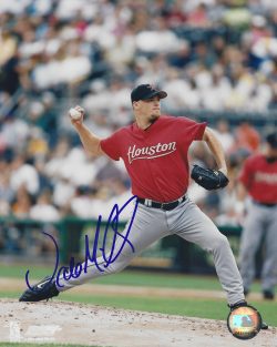 AUTOGRAPHED WADE MILLER 8x10 Houston Astros Photo
