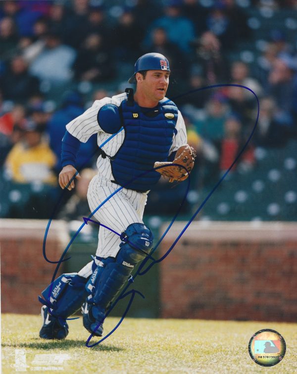 AUTOGRAPHED TODD HUNDLEY 8X10 Chicago Cubs Photo
