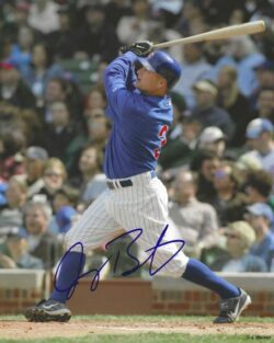 AUTOGRAPHED JEROMY BURNITZ 8x10 Chicago Cubs Photo