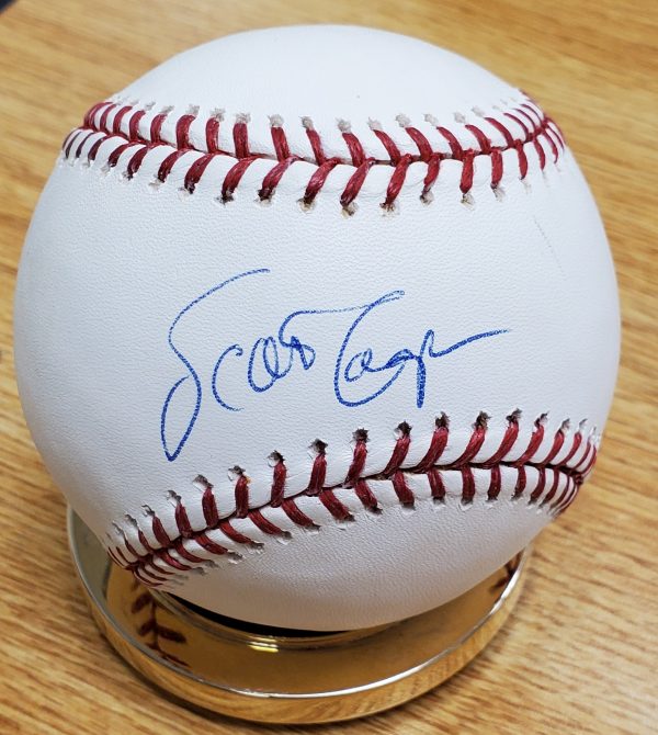 Autographed SCOTT COOPER Official Major League Baseball