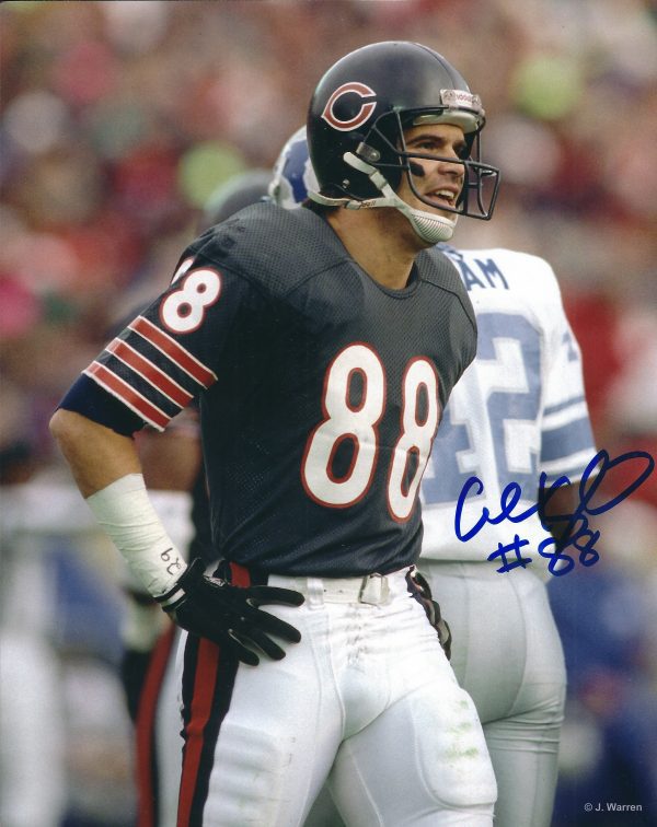 AUTOGRAPHED GLEN KOZLOWSKI 8x10 Chicago Bears Photo