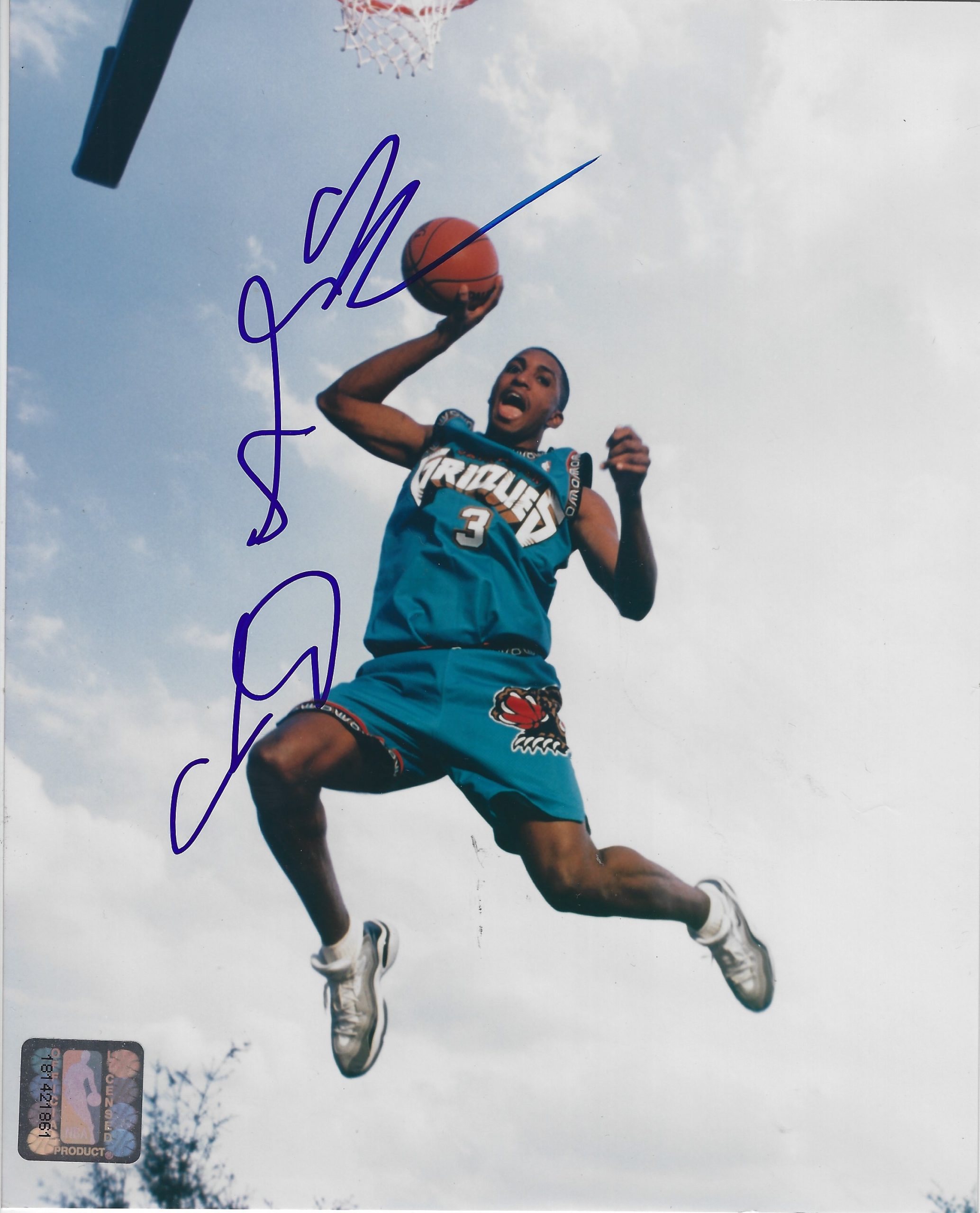 Stromile Swift Autographed Signed 8X10 Vancouver Grizzlies Photo -  Autographs
