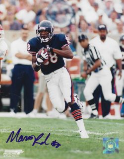 AUTOGRAPHED MARCUS ROBINSON 8X10 Chicago Bears Photo