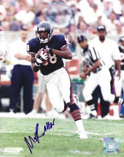 AUTOGRAPHED MARCUS ROBINSON 8X10 Chicago Bears Photo