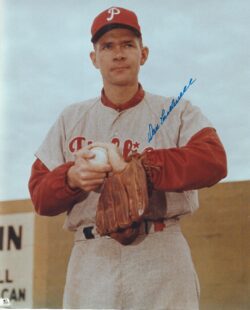 AUTOGRAPHED Don Cardwell 8X10 Philadelphia Phillies Photo
