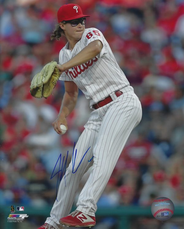 AUTOGRAPHED J.D. HAMMER 8X10 Philadelphia Phillies Photo
