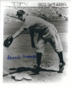 AUTOGRAPHED FRANK CROSETTI 8x10 New York Yankees Photo