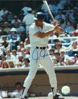 AUTOGRAPHED CHRIS CHAMBLISS 8x10 New York Yankees Photo