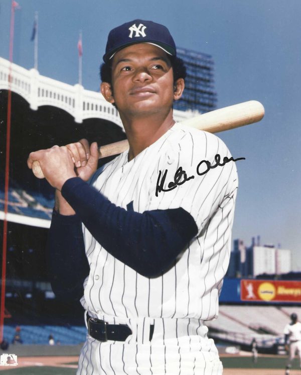 AUTOGRAPHED MATTY ALOU 8X10 New York Yankees Photo