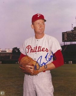 AUTOGRAPHED 8x10 ROGER CRAIG Philadelphia Phillies Photo