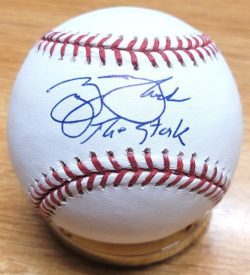 Autographed GEORGE THEODORE "The Stork" Official Major League Baseball