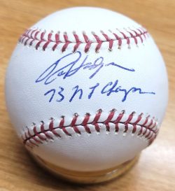 Autographed RON HODGES "73 NL Champs" Official Major League Baseball