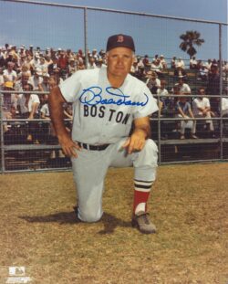Autographed BOBBY DOERR 8x10 Boston Red Sox Photo