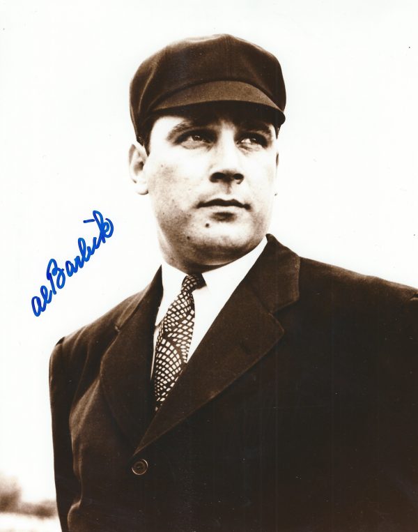 Autographed AL BARLICK 8X10 Umpire photo