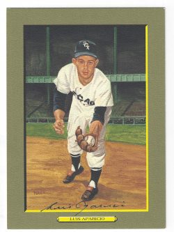 Autographed Perez-Steele GREAT MOMENTS Card LUIS APARICIO