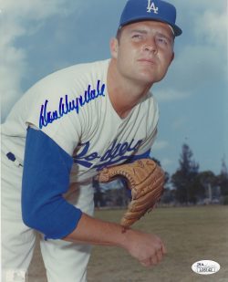 Autographed DON DRYSDALE 8x10 Los Angeles Dodgers Photo
