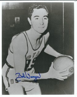 Autographed BOBBY WANZER 8x10 Rochester Royals