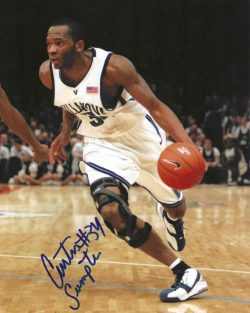 Autographed CURTIS SUMPTER 8X10 Villanova Wildcats Photo