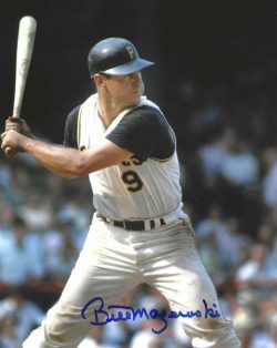 Autographed BILL MAZEROSKI 8x10 Pittsburgh Pirates Photo