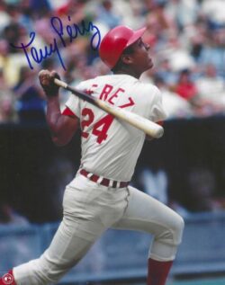Autographed TONY PEREZ 8x10 Cincinnati Reds Photo