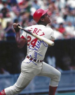 Autographed TONY PEREZ 8x10 Cincinnati Reds Photo