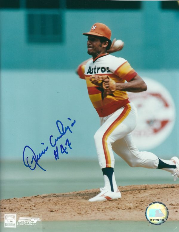 AUTOGRAPHED JOAQUIN ANDUJAR 8X10 Houston Astros