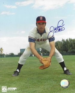 AUTOGRAPHED JIM FREGOSI 8x10 California Angels Photo