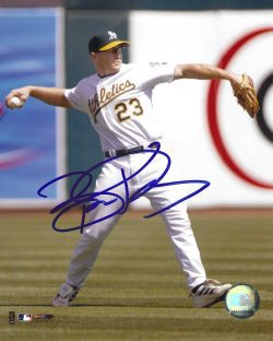 AUTOGRAPHED BOBBY KIELTY 8x10 Oakland A's Photo