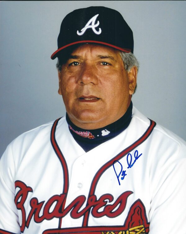 AUTOGRAPHED PAT CORRALES 8x10 Atlanta Braves Photo