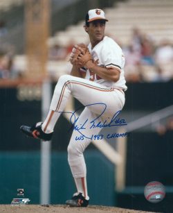 AUTOGRAPHED MIKE BODDICKER 8x10 Baltimore Orioles Photo