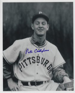 AUTOGRAPHED  PETE CASTIGLIONE 8X10 Pittsburgh Pirates Photo