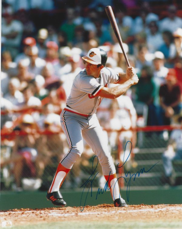 AUTOGRAPHED FRED LYNN 8X10 Baltimore Orioles Photo