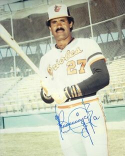 AUTOGRAPHED BENNY AYALA 8x10 Baltimore Orioles photo