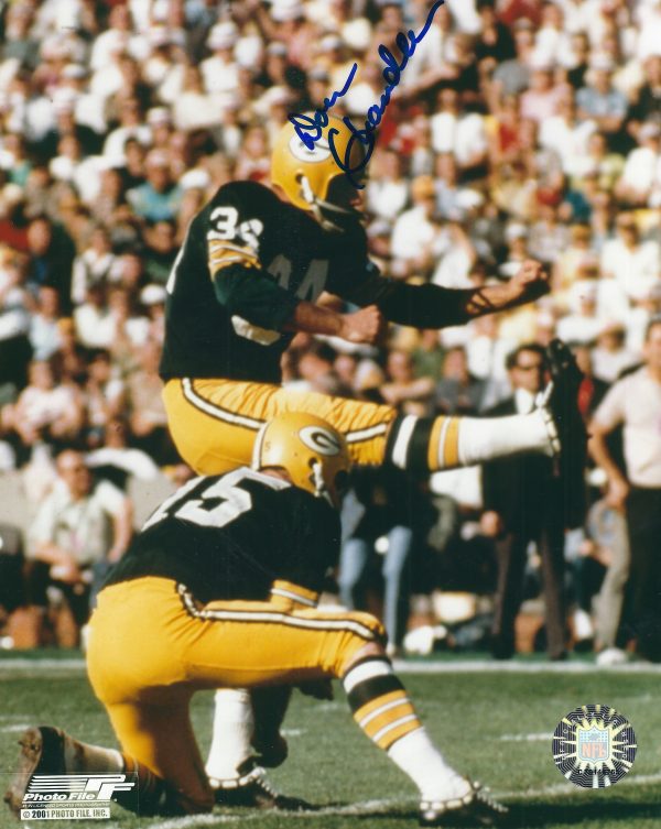 Autographed DON CHANDLER 8x10 Green Bay Packers Photo