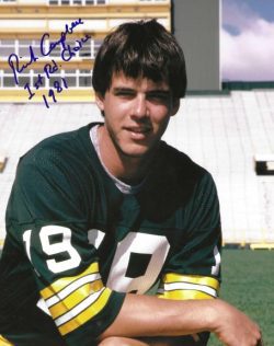 Autographed RICH CAMPBELL 8X10 Green Bay Packers Photo