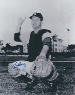 AUTOGRAPHED NORM SHERRY 8X10 Los Angeles Dodgers photo