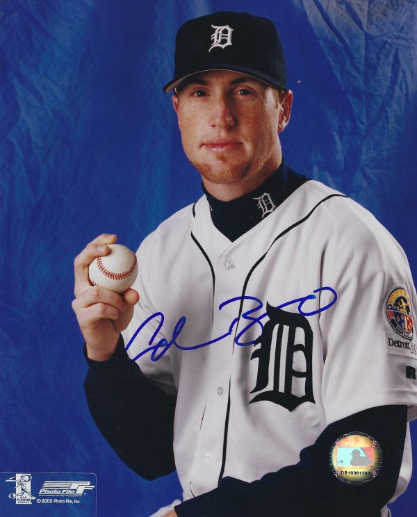 AUTOGRAPHED ADAM BERNARO 8x10 Detroit Tigers Photo