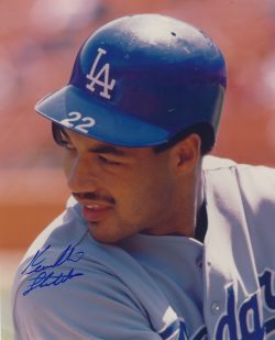 AUTOGRAPHED FRANKLIN STUBBS 8x10 Los Angeles Dodgers photo