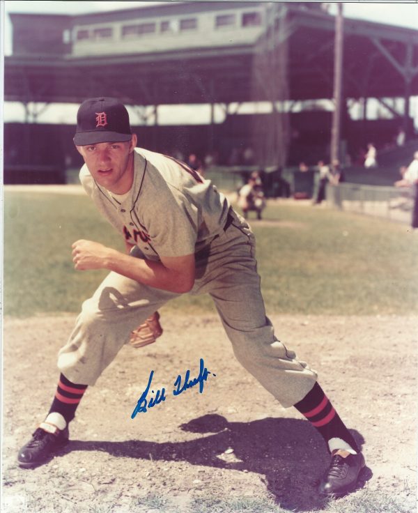 AUTOGRAPHED  photo BILLY HOEFT  Detroit Tigers
