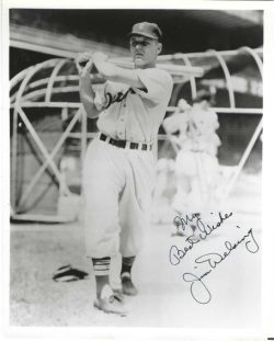 AUTOGRAPHED JIM DELSING 8X10 Detroit Tigers Photo